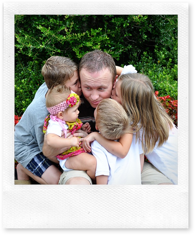 Family kiss