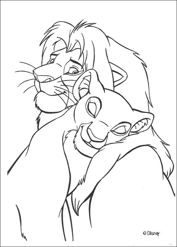 Download Princesas Disney: Dibujos para colorear de "Nala (El Rey ...