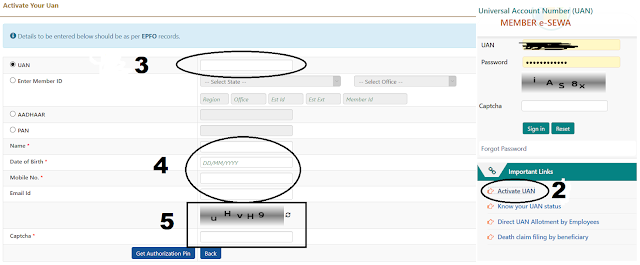 How To Activate UAN, How To Activate UAN - Hinditechknow Hindi,यूएएन नंबर एक्टिवेट कैसे करें ?  