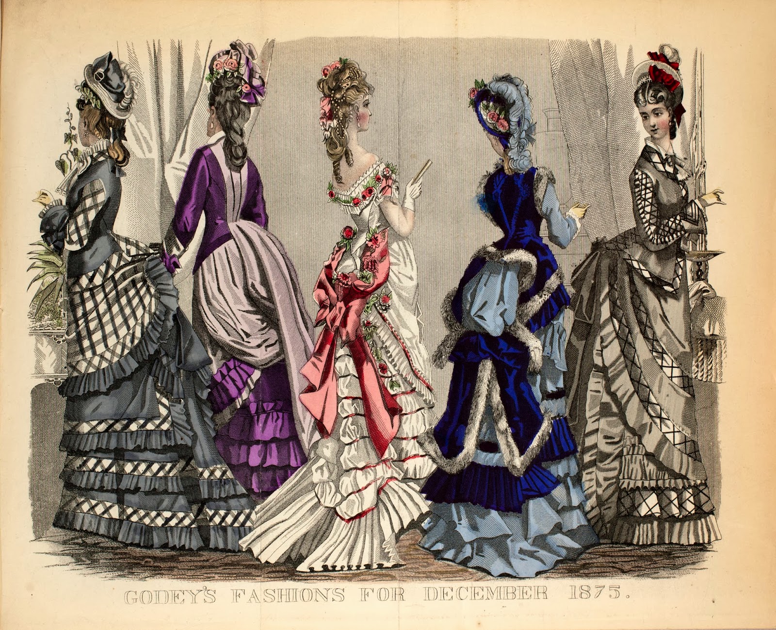 Chocolate Croissant Fashion Post Gaya Berpakaian Zaman Victorian