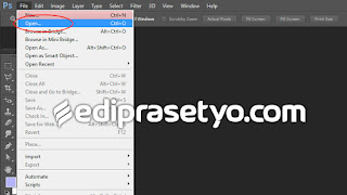 Tutorial Photoshop Cara membuka File di photohop