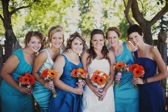 sky blue bridesmaid dresses