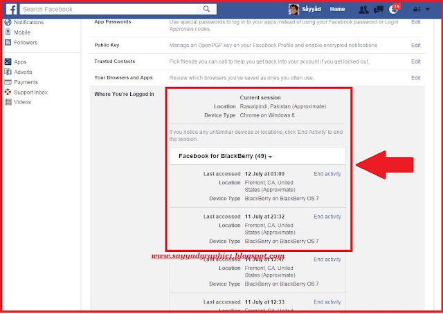  How to Track Your Facebook Last Login Location