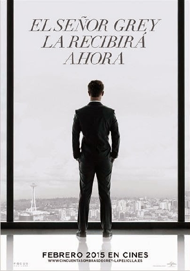 Cinquanta sfumature di grigio (Fifty Shades of Grey, USA 2015) - poster Spagna