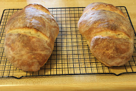 sourdough bread from our homemade starter