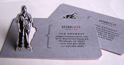 Actual Size Business Card