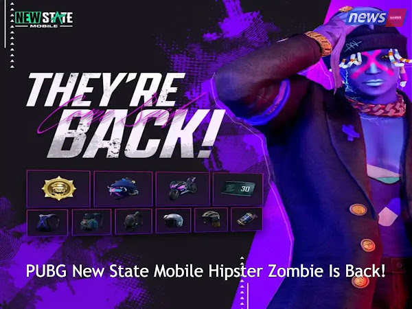 PUBG New State Mobile Hipster Zombie Is Back!