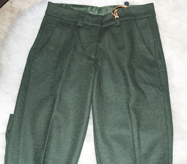 Pantalón Silvian Heach verde militar