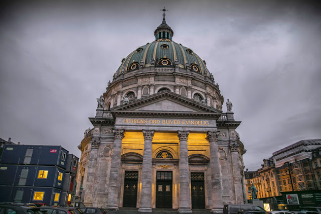 marble church photo copenhagen denmark