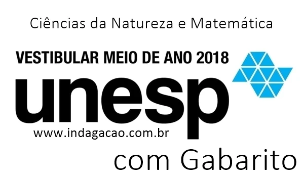 unesp-2018-2-1-fase-ciencias-da-natureza-e-matematica-com-gabarito