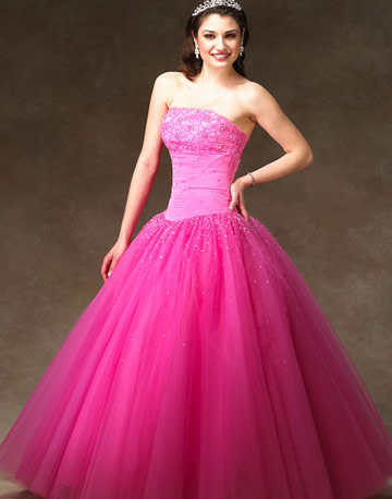  Wedding Dresses on Big Pink Wedding Dress Designs For Girls