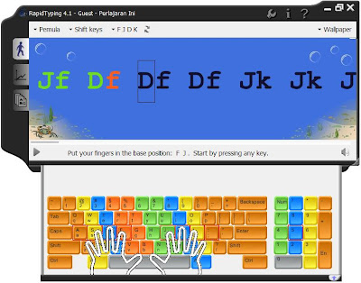  Belajar  Mengetik  Cepat  10  Jari  ADHE GRATIS
