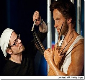 wolverine Madame Tussauds picture