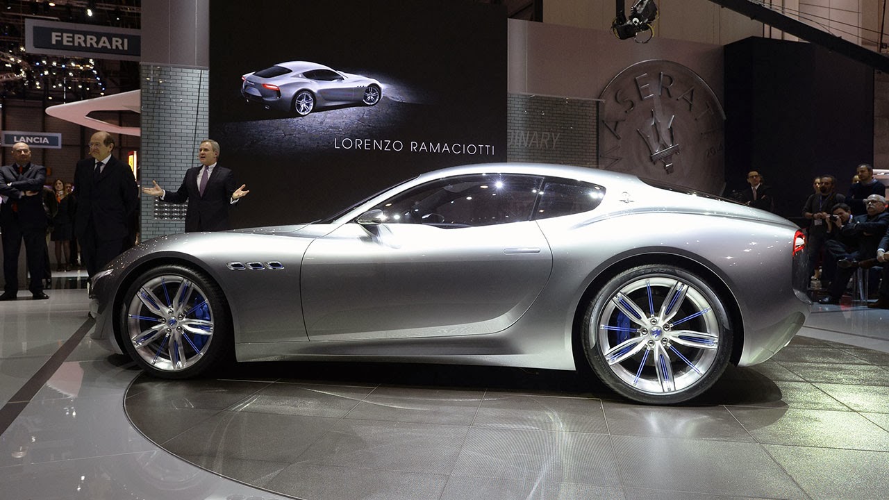 Maserati Alfieri Concept Car show side