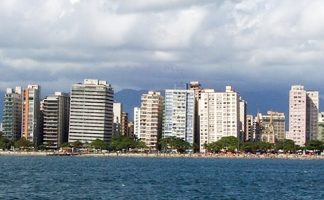 Santos, City of the Leaning Towers, Brazil