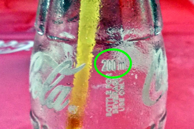 close-up of a Coke Sakto which is 200ml