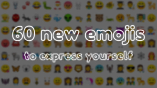 60 new emoji support in Android Oreo