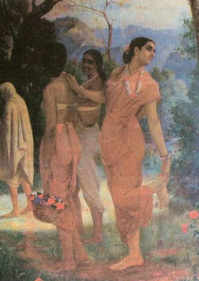 Paintings of Raja Ravi Verma  European academic art