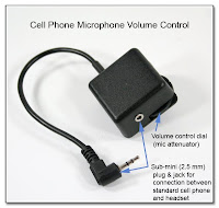 CP1046: Cell Phone Microphone Volume Control