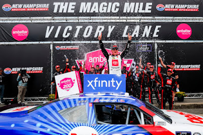 John Hunter Nemechek Captures First Victory at “The Magic Mile” #xfinity