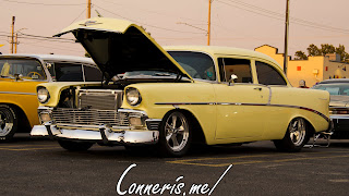 Yellow Chevrolet Bel Aire