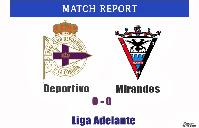 Deportivo La Coruna - Mirandes 0-0