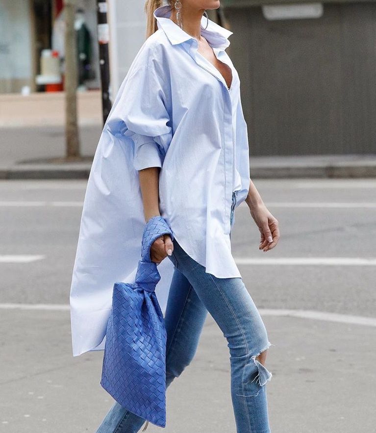 Le Fashion: Oversized Shirts Are Casual-Cool for Spring