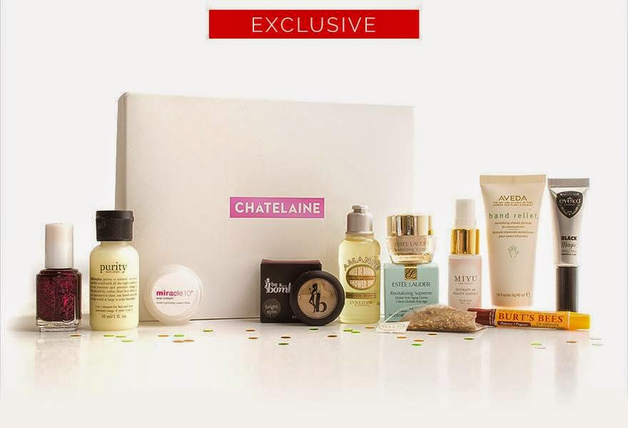 Topbox Chatelaine Holiday Box Giveaway