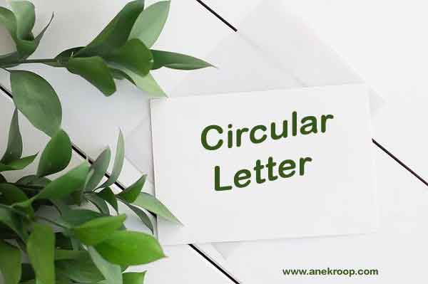 circular letter