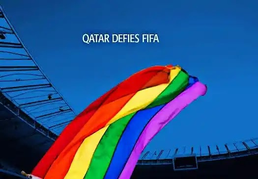 Qatar forbids raising LGBT flag