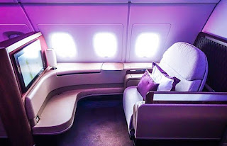 QATAR AIRWAYS First Class Cabin