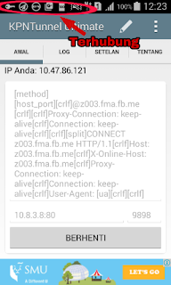 Internet Gratis Menggunakan KPN Tunnel Ultimate v1.2
