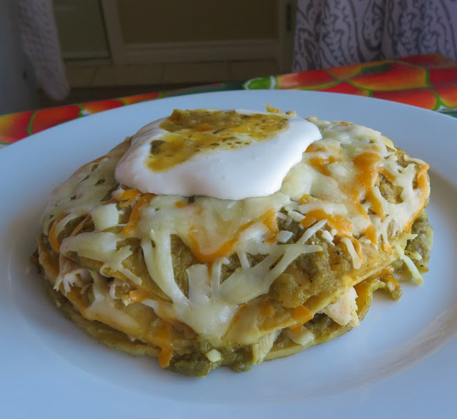 Chicken Enchiladas Verde