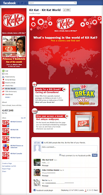 Kit Kat fan page