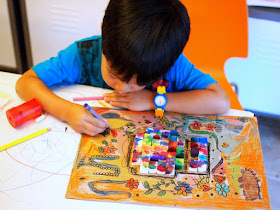 Sugar Cube Sugar Skull Art- Easy Preschool Art!