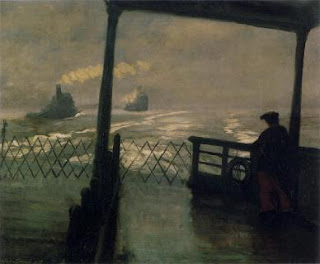 John Sloan, Wake of the Ferry, 1907, Phillips Cpllection, Washington DC