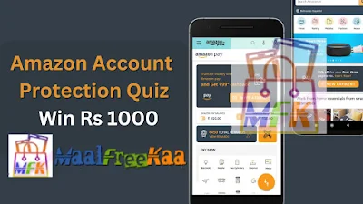 Amazon Account Protection Quiz Answers win Rs 1000