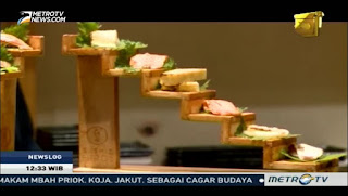 Restoran yang mengusung konsep otentik Jepang pada desain interiornya ini menyuguhkan kuliner yang tentunya khas Jepang dengan sajian yang unik. (AMS)