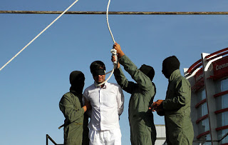 Public hanging in Mashhad, Iran, May 17, 2016