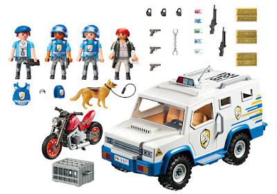 PLAYMOBIL City Action - 9371 Vehículo Blindado | 2018 COMPRAR JUGUETE - TOYS - JOGUINES contenido