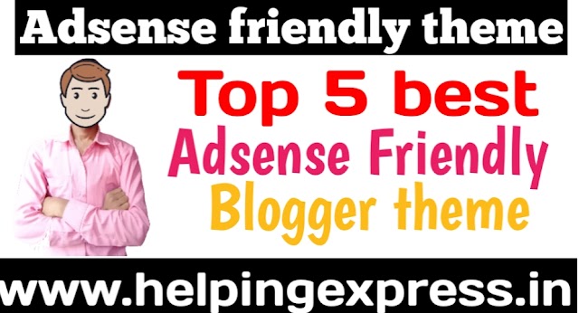 adsense friendly blogger template free download || Free adsense friendly blogger theme