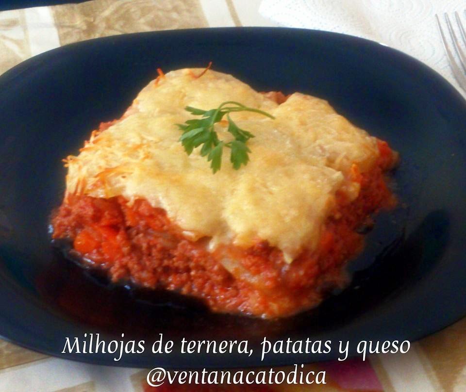 LAS RECETAS DE LA TELE: Milhojas de ternera, patatas y ...