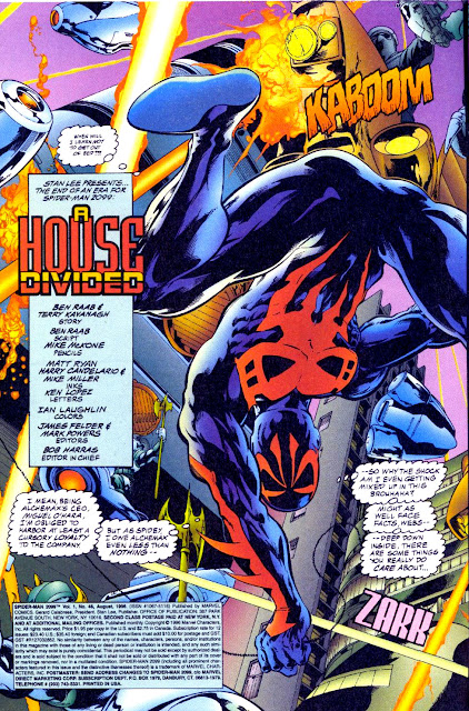 Storia Spider-Man 2099 origini costume