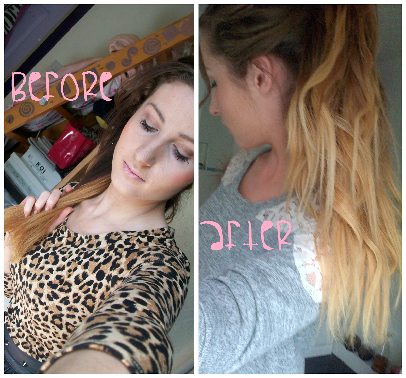 ombre hair color