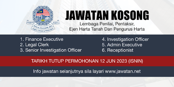 Jawatan Kosong LPPEH Jun 2023