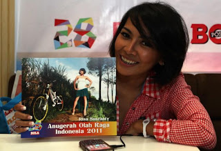 Foto Atlet Cantik Indonesia, Risa Susaenty, Atlet Sepeda, Terbaru