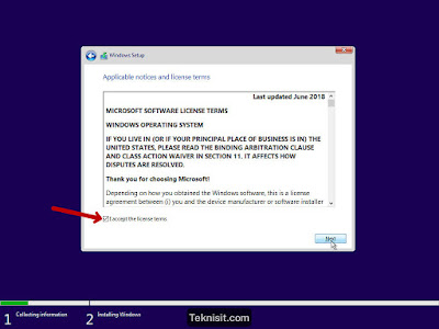 Cara instal Windows 10