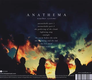Anathema - Weather Systems (2012) back cover