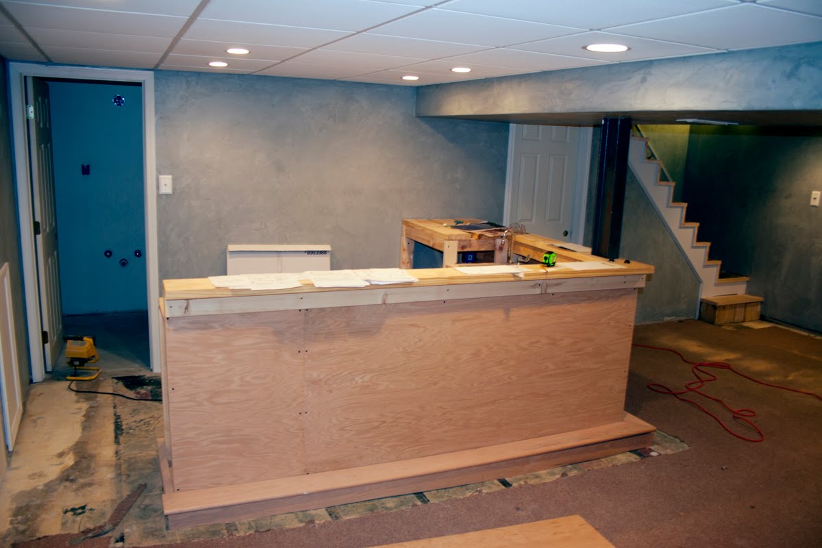 Hockey Haven The Do It Yourself Basement Remodel How Long Does