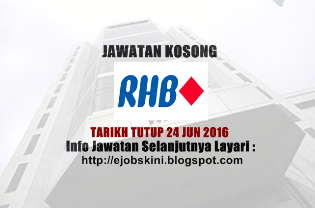 Jawatan Kosong RHB Banking Group